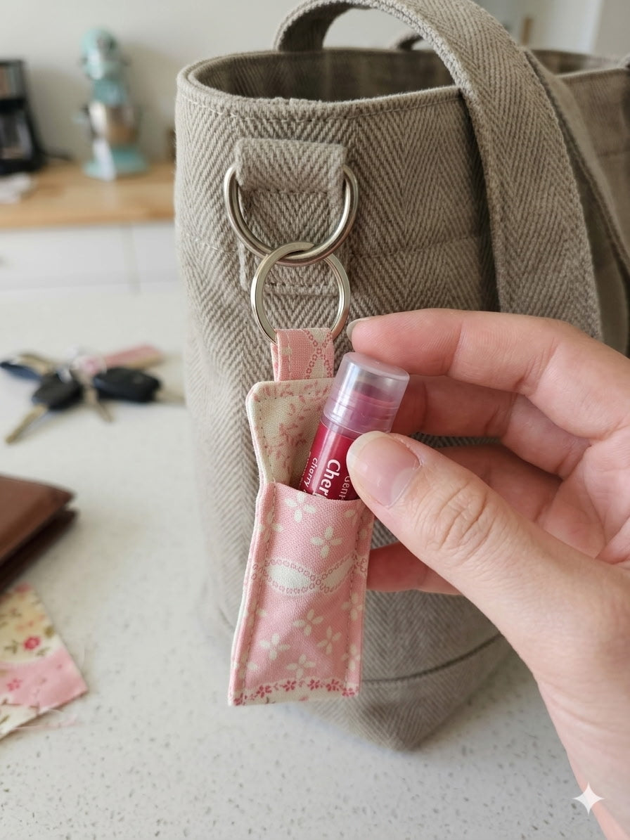 The "Homestead Classic" Fabric Chapstick Holder