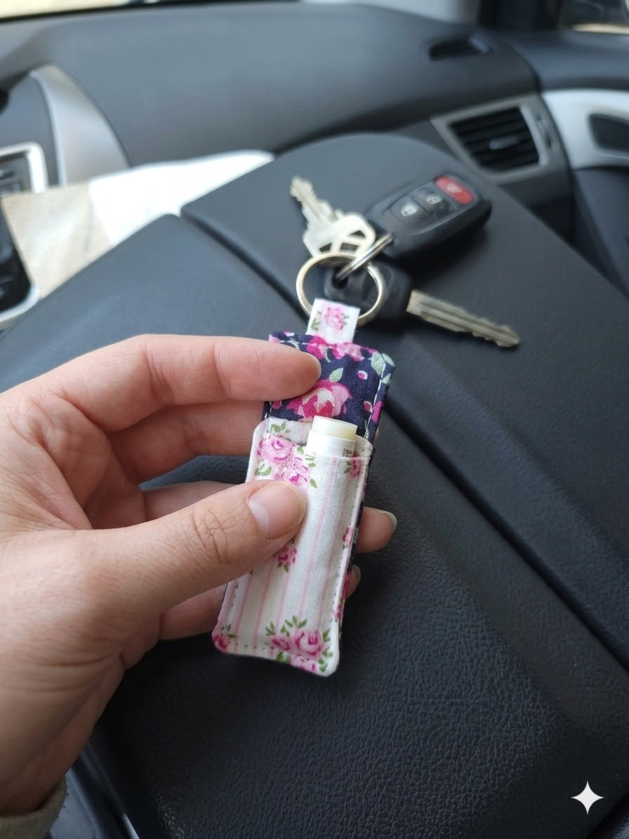 The "Homestead Classic" Fabric Chapstick Holder