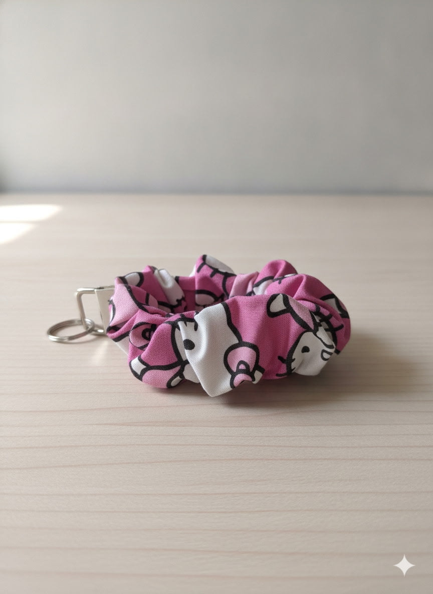 Key Fob Scrunchie Wristlets