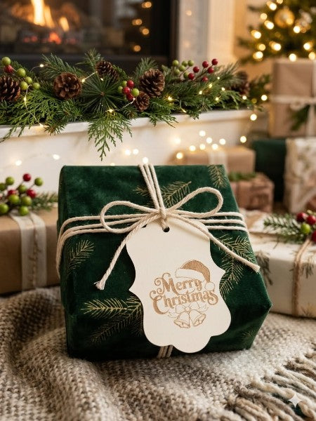 North Pole Collector's Gift Tag | Cardstock Holiday Tag