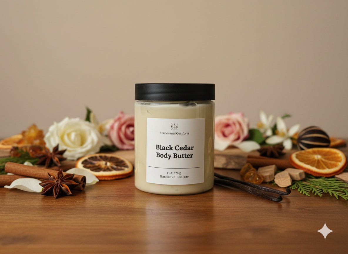 VELVET-WHIPPED | Ultra-Nourishing Body Butter | Deep Moisture + Softness | 8 oz
