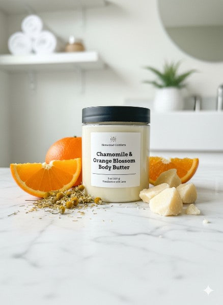 VELVET-WHIPPED | Ultra-Nourishing Body Butter | Deep Moisture + Softness | 8 oz