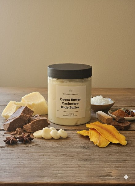 VELVET-WHIPPED | Ultra-Nourishing Body Butter | Deep Moisture + Softness | 8 oz