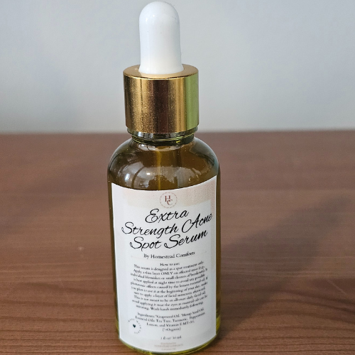 Homestead Comforts Acne Serum | Extra Strength Formula for Breakout-Prone Skin
