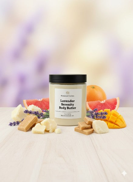 VELVET-WHIPPED | Ultra-Nourishing Body Butter | Deep Moisture + Softness | 8 oz