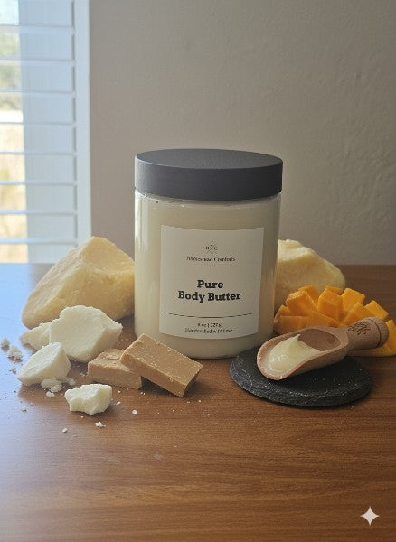 VELVET-WHIPPED | Ultra-Nourishing Body Butter | Deep Moisture + Softness | 8 oz