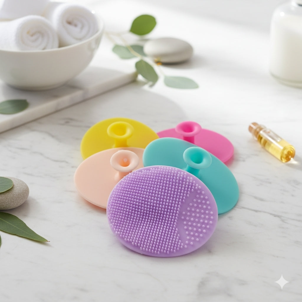 Reusable Silicone Face Scrubber | Gentle Exfoliation and Deep Cleansing Tool