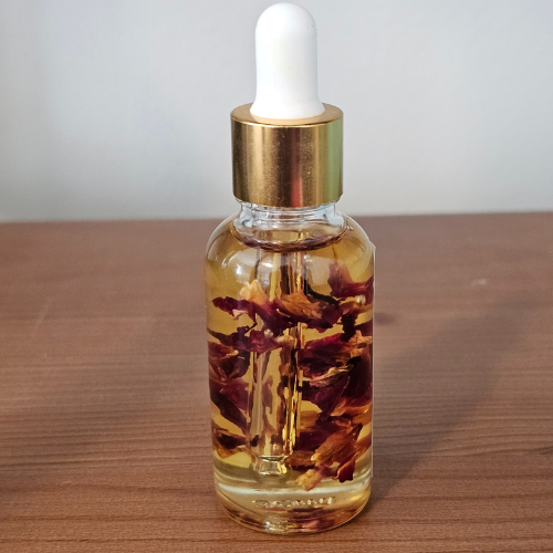 Natural Rose and Geranium Facial Serum | Calms Redness, Repairs, Moisturizes
