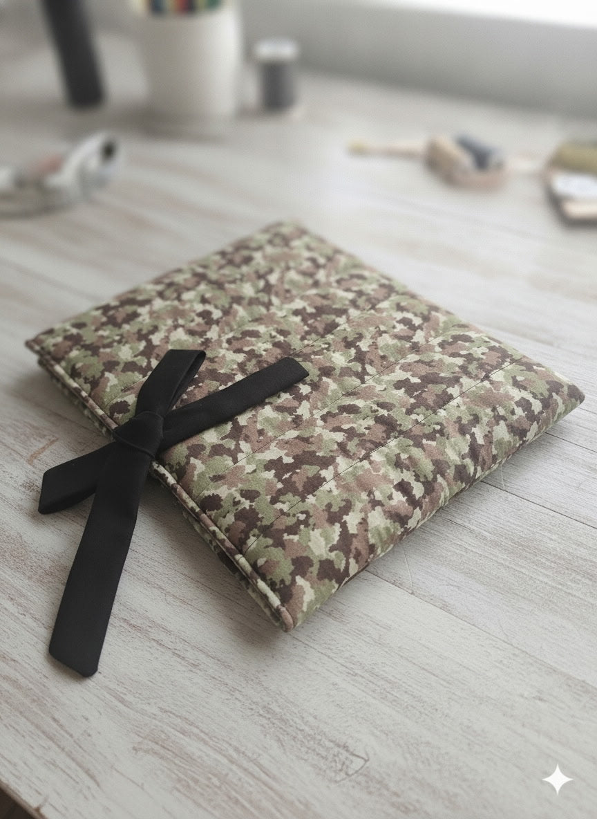 Quilted Bow Tie Sleeve (for Bibles, iPads, Small Laptops & Books)