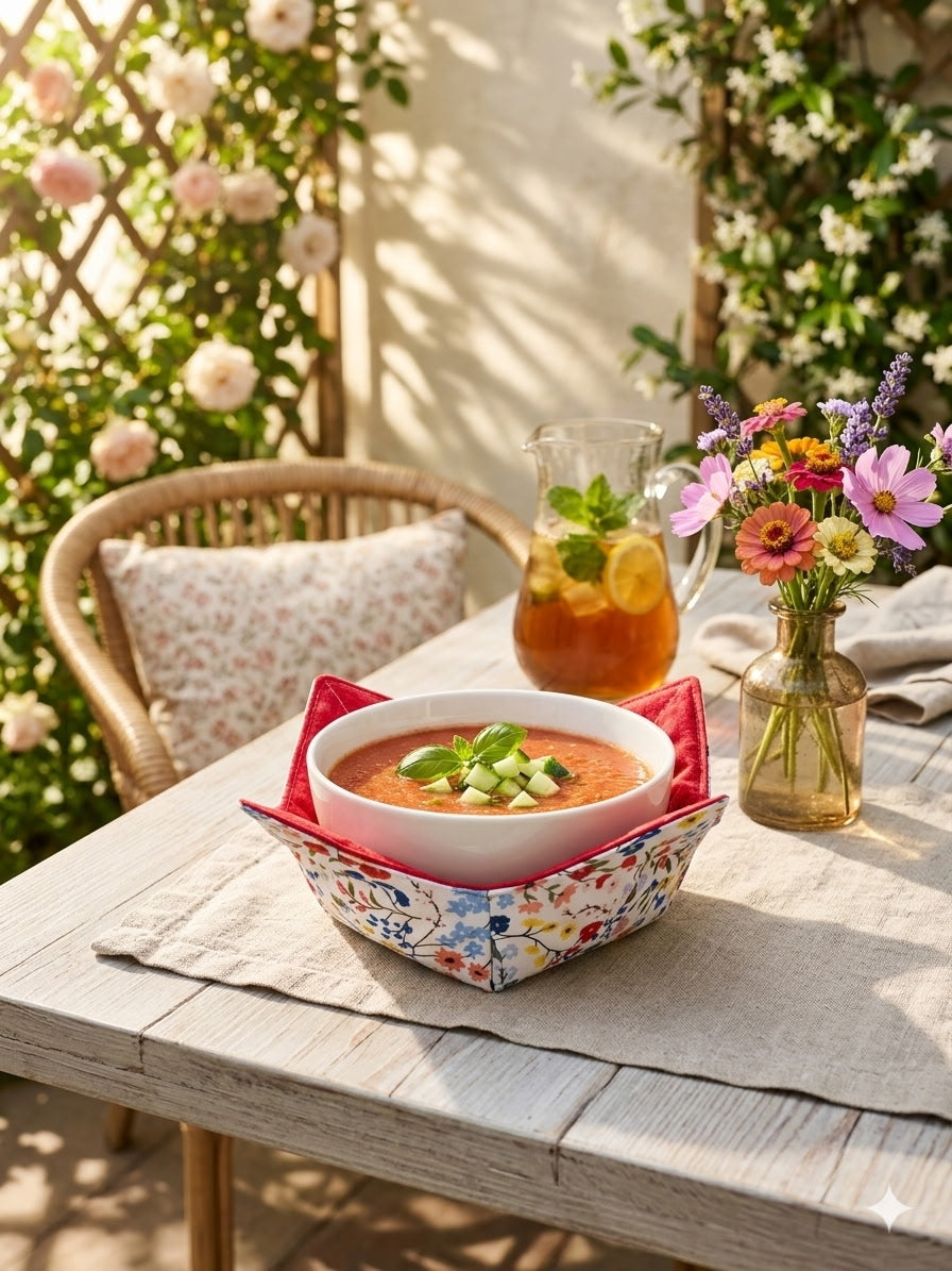 The "Homestead Classic" Microwave Bowl Cozy